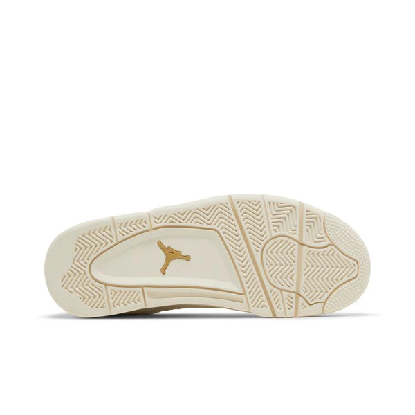 AIR JORDAN 4 RETRO WMNS 'WHITE AND GOLD'