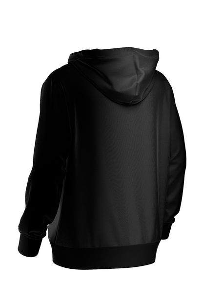 OVERSIZED BLACK HOODIE