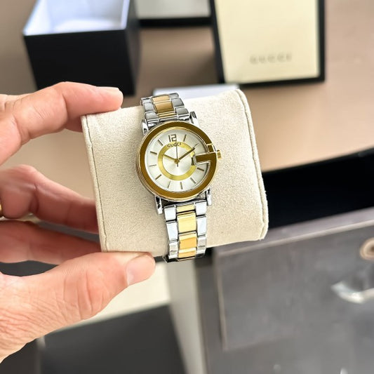 GUCCII GOLD TT-WHITE